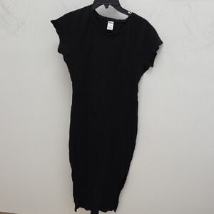 $5/$25- PINK Victoria's Secret Black Midi Dress